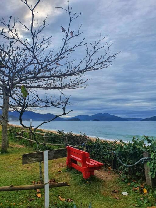 100Mts Da Praia Com Churrasqueira, Piscina E Wi-Fi Caraguatatuba Buitenkant foto