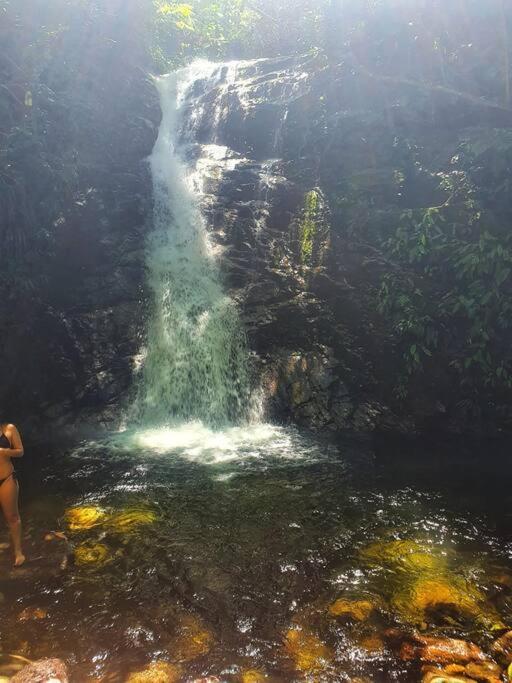 100Mts Da Praia Com Churrasqueira, Piscina E Wi-Fi Caraguatatuba Buitenkant foto