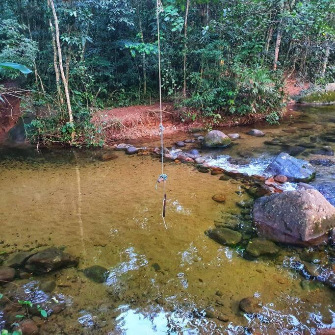 100Mts Da Praia Com Churrasqueira, Piscina E Wi-Fi Caraguatatuba Buitenkant foto